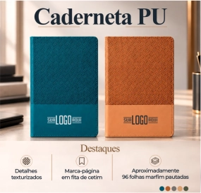 Caderneta PU 14x21 - 19278