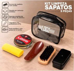 Kit Limpeza Sapatos 5 pçs - 19257